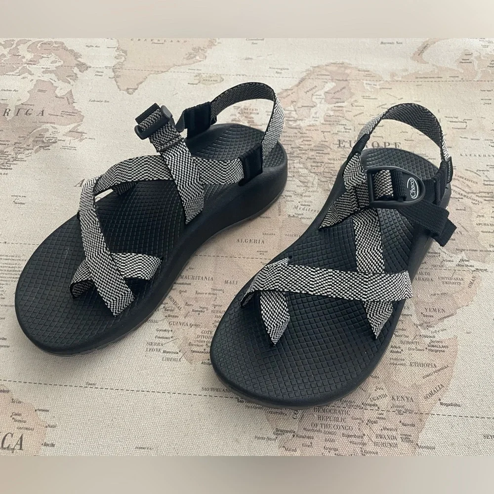 Chaco Toe Ring ZCloud Hiking Women's Sandals Size 8W - Picture 3 of 9